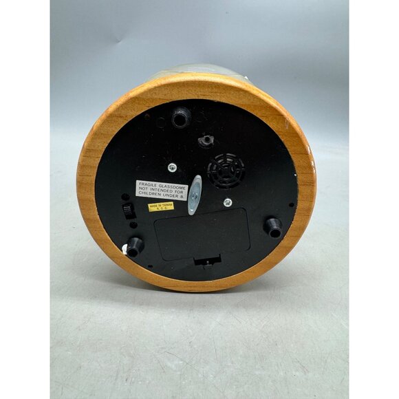 Breckenridge holidays Santa's gift list snow globe light musical Christmas READ - Picture 4 of 4